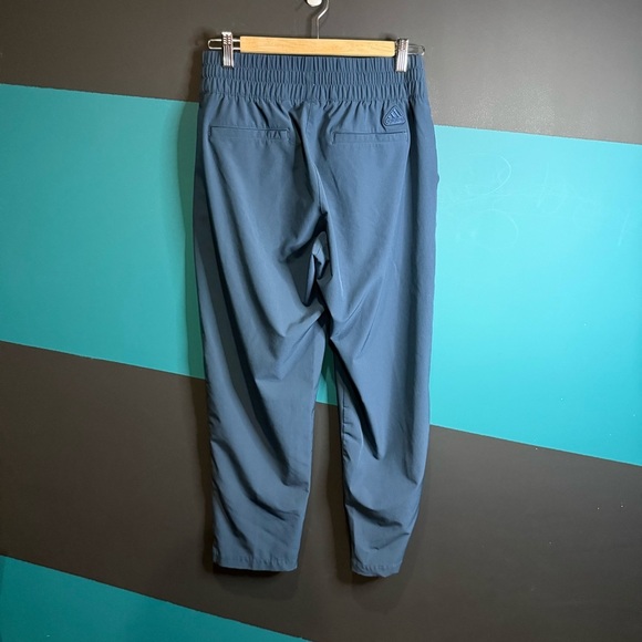 Adidas Blue Pantsuit Relaxed Fit Elastic Waist - Picture 3 of 9